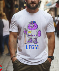 Grimace Mets baseball mascot beautiful monster shirt