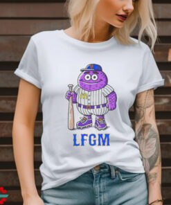 Grimace Mets baseball mascot beautiful monster shirt