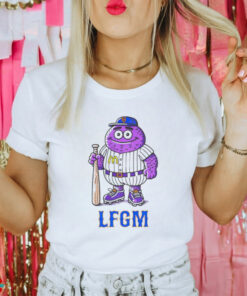 Grimace Mets baseball mascot beautiful monster shirt