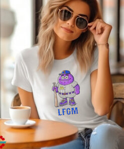 Grimace Mets baseball mascot beautiful monster shirt