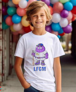 Grimace Mets baseball mascot beautiful monster shirt