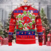 Red Classic Philadelphia Phillies Ugly Christmas Sweater