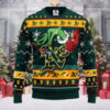 Grinch Stripes Oakland Athletics Ugly Christmas Sweater