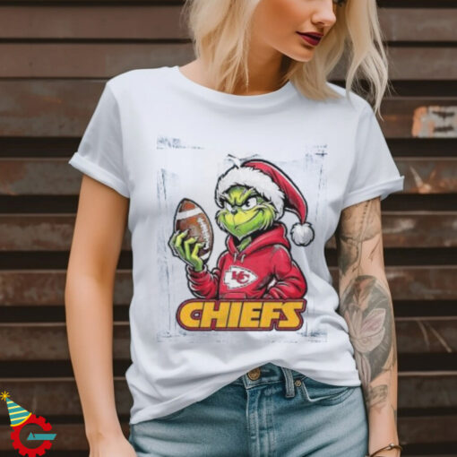 Grinch x Kansas City Chiefs Hooded Denim Jacket