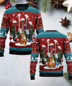 Guitar Christmas Ugly Christmas Sweater