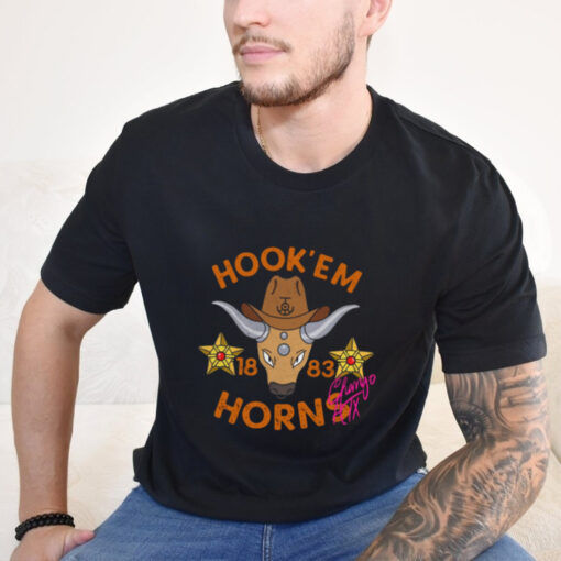 Hook’Em Horns Chango Texas 1883 Vintage Shirt