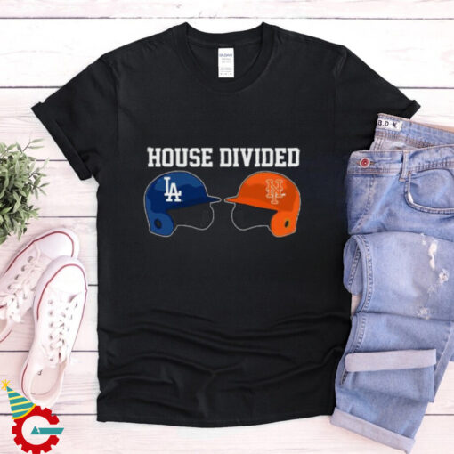 House Divided Los Angeles Dodgers Vs New York Mets Shirt