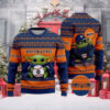 Houston Astros 12 Grinch Xmas Day Ugly Christmas Sweater