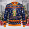 Houston Astros Grinch Holding Baseball Ugly Christmas Sweater