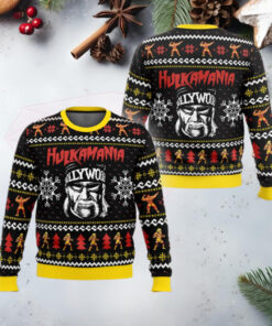 Hulkamania Hulk Hogan Ugly Christmas Sweater