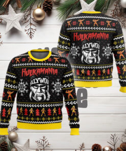 Hulkamania Hulk Hogan Ugly Christmas Sweater