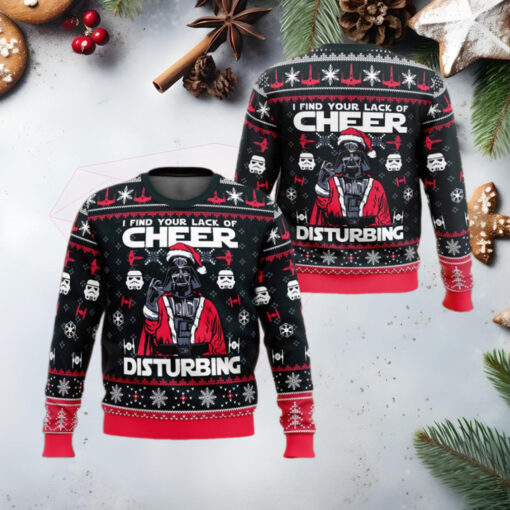 I Find Your Lack Of Cheer Star Wars Ugly Christmas Sweater