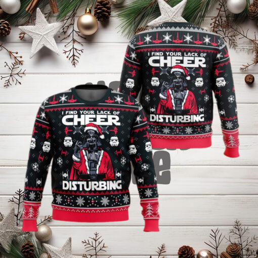 I Find Your Lack Of Cheer Star Wars Ugly Christmas Sweater