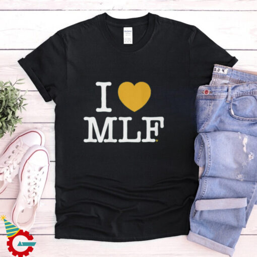 I Love MLF Shirt Green Bay Football