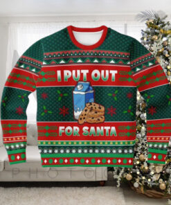 I Put Out For Santa Ugly Christmas Sweater