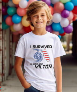 I Survived Hurricane Milton 2024 Florida Strong Survivor shirt