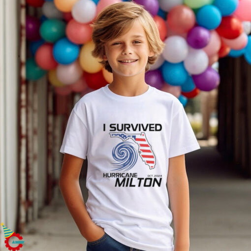 I Survived Hurricane Milton 2024 Florida Strong Survivor shirt