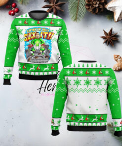 Impractical Jokers Captain Fat Belly Suck It Ugly Sweater