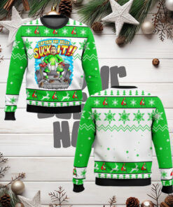 Impractical Jokers Captain Fat Belly Suck It Ugly Sweater