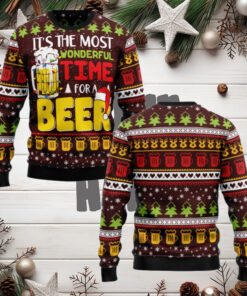 It’s The Most Wonderful Time For A Beer Ugly Christmas Sweater