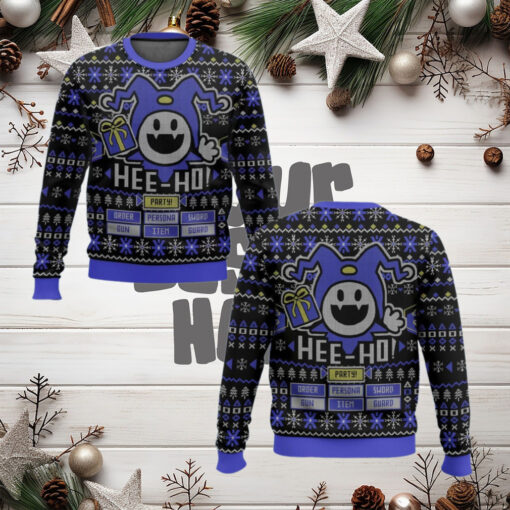 Jack Frost Video Game Christmas Ugly Sweater