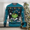 Los Angeles Chargers The Grinch Drink Coffee Ugly Christmas Sweater