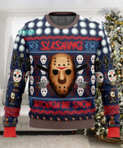 Jason Vorhees Friday The 13th Ugly Christmas Sweater