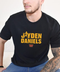 Jayden Daniels Washington Commanders Play Motion shirt