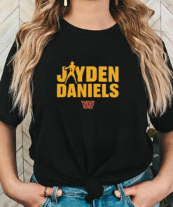 Jayden Daniels Washington Commanders Play Motion shirt