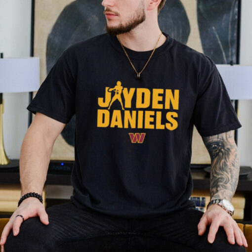 Jayden Daniels Washington Commanders Play Motion shirt