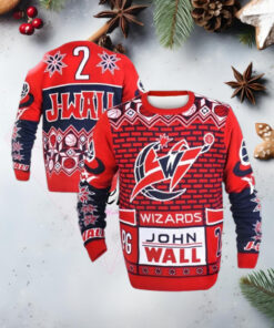 John Wall Los Angeles Clippers NBA Ugly Sweater Holiday Ugly Christmas Sweater