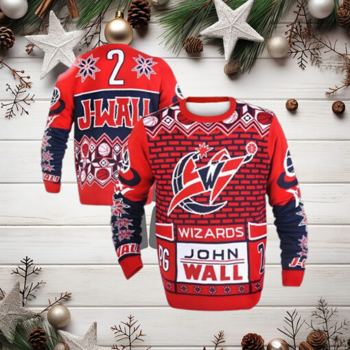 John Wall Los Angeles Clippers NBA Ugly Sweater Holiday Ugly Christmas Sweater