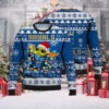 Kansas City Royals Santa Snow Scene Ugly Christmas Sweater