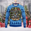 Kansas City Royals Santa Claus Dabbing Ugly Christmas Sweater