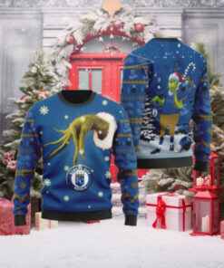 Kansas City Royals Grinch Christmas Mischief Ugly Sweater