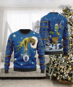 Kansas City Royals Grinch Christmas Mischief Ugly Sweater