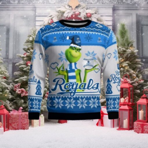 Kansas City Royals Grinch Winter Wonderland Ugly Sweater