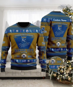 Kansas City Royals Retro 1969 Logo Ugly Christmas Sweater