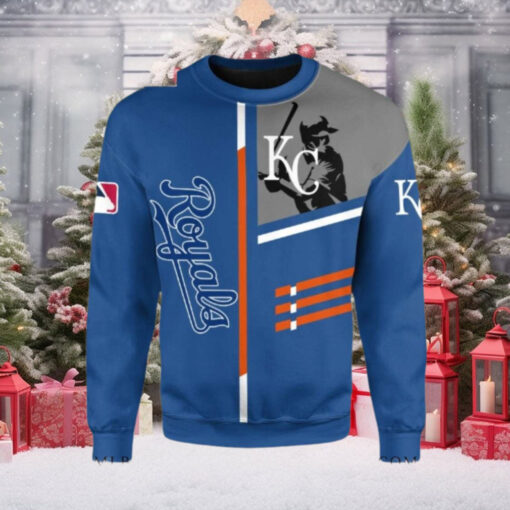 Kansas City Royals Vintage Player Graphic Ugly Sweater