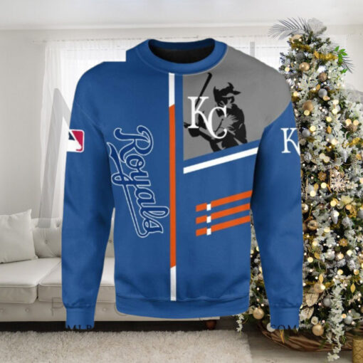 Kansas City Royals Vintage Player Graphic Ugly Sweater