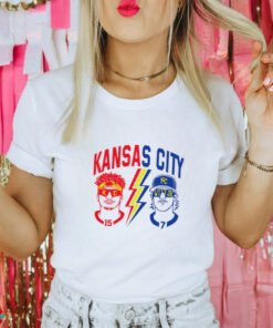 Kansas City Royals and Kansan City Chiefs football Patrick Mahomes vs Witt Jr. shirt