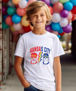 Kansas City Royals and Kansan City Chiefs football Patrick Mahomes vs Witt Jr. shirt