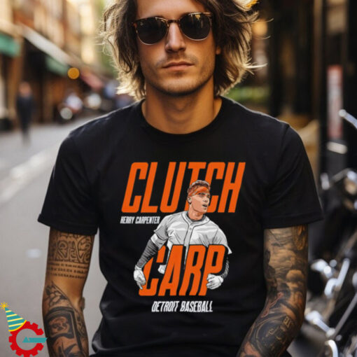 Kerry Carpenter Clutch Carp Detroit Tigers baseball shirt