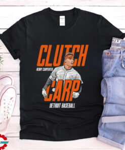 Kerry Carpenter Clutch Carp Detroit Tigers baseball shirt