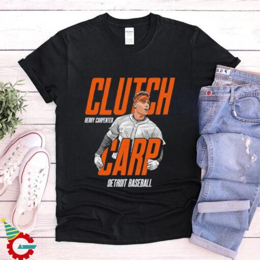 Kerry Carpenter Clutch Carp Detroit Tigers baseball shirt