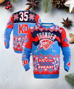 Kevin Durant Phoenix Suns NBA Ugly Sweater Holiday Ugly Christmas Sweater