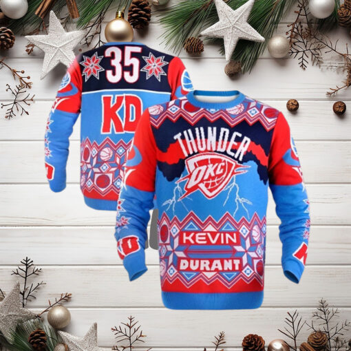 Kevin Durant Phoenix Suns NBA Ugly Sweater Holiday Ugly Christmas Sweater