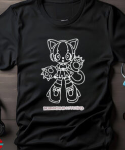 Kimchi And Miso Merch Mecha Cat Girl Tee Shirt