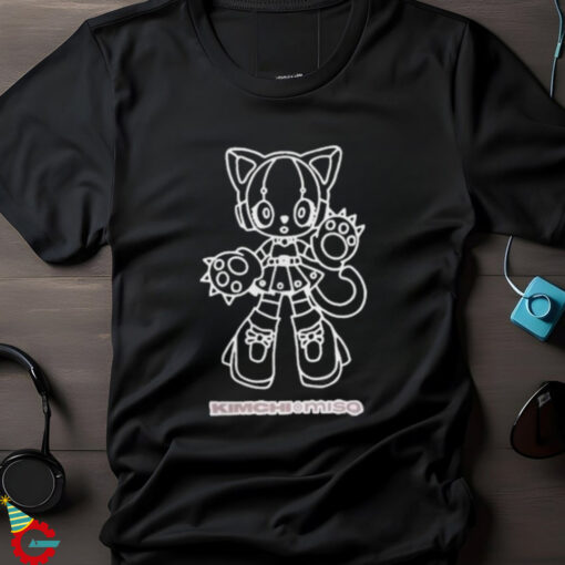 Kimchi And Miso Merch Mecha Cat Girl Tee Shirt