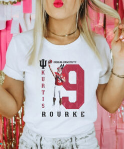 Kurtis Rourke Indiana Hoosiers University Football T shirts